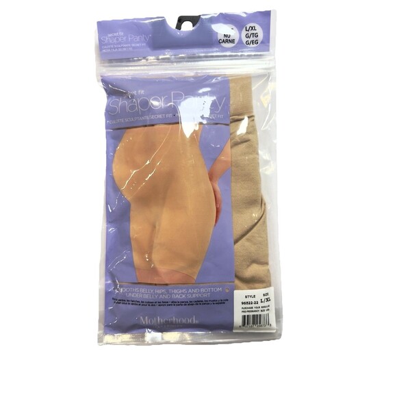 Motherhood Maternity Other - Motherhood Maternity Secret Fit Shaper Panty Nude L/XL Belly Support One Pack